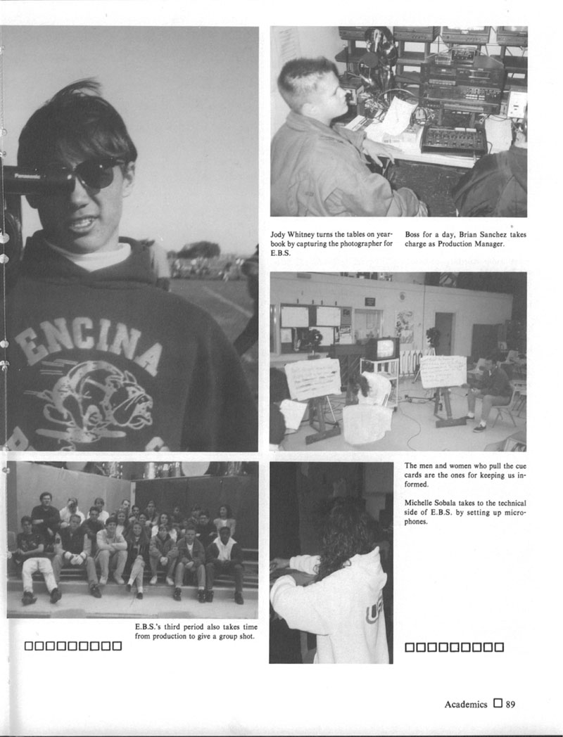 1992 Encinian Yearbook